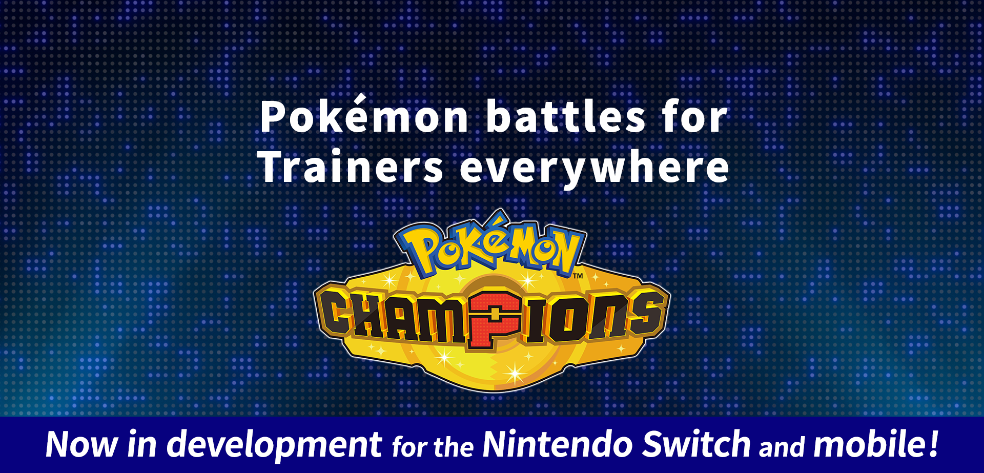 Pokemon Champions_Video Games