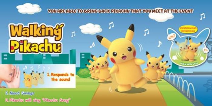 Pikachu ArukudeChu!!