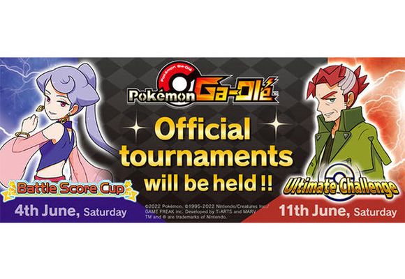 Pokémon Ga-Olé official tournaments will be held!