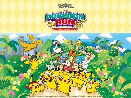 Pokémon Run is happening for the first time in Malaysia!