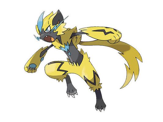 Pokémon Mistikal Zeraora telah dijumpai di dalam dunia Pokémon Ultra Sun dan Pokémon Ultra Moon!